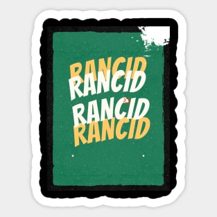 rancid Sticker